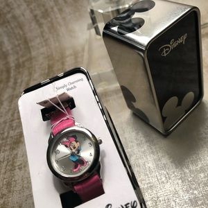 Minnie Mouse watch.